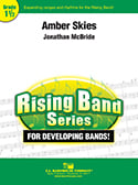 Amber Skies Concert Band sheet music cover Thumbnail